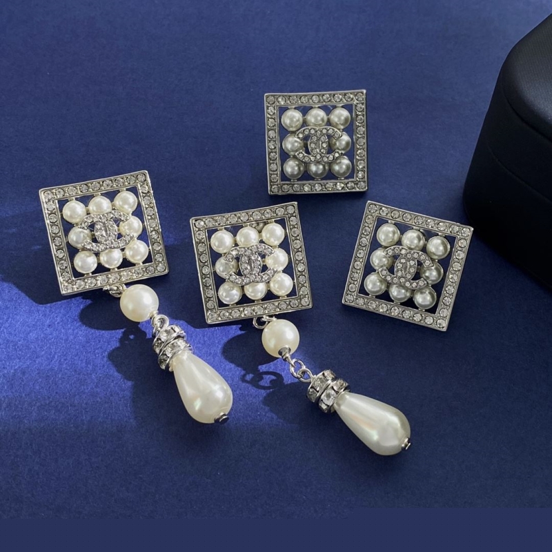 Ch*el earrings
